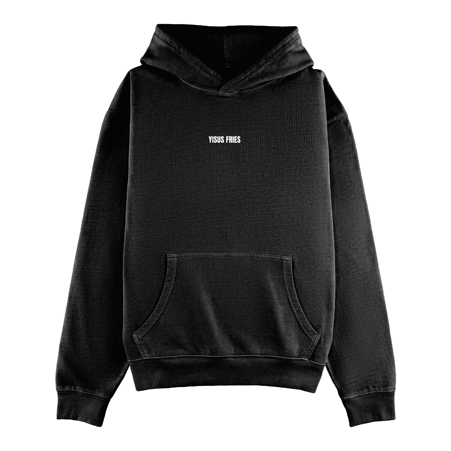 SUDADERA YISUS FRIES UNSULLIED VINTAGE BLACK