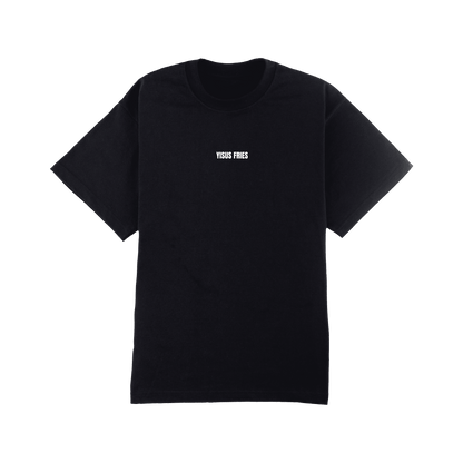 CAMISETA YISUS FRIES UNSULLIED BLACK